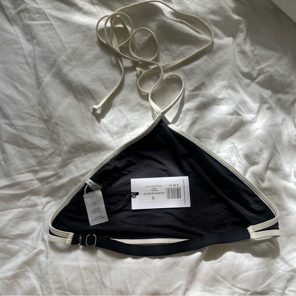 NWT WeWoreWhat High Neck Halter Bikini Top - Picture 3 of 7